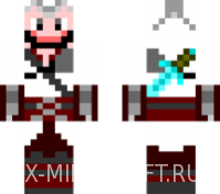 Скин Ассасина Марио для Minecraft