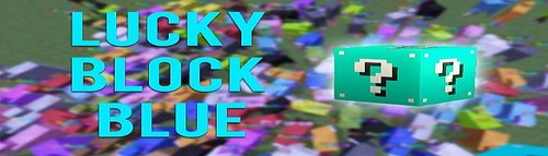  Lucky Block Blue для Minecraft 1.7.10