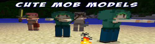   Cute Mob Models для Minecraft 1.7.10