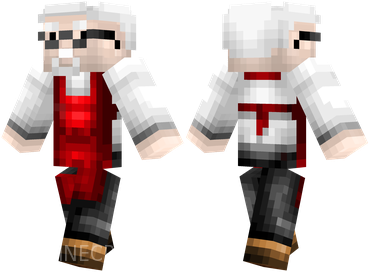 Скин Colonel Sanders для Minecraft