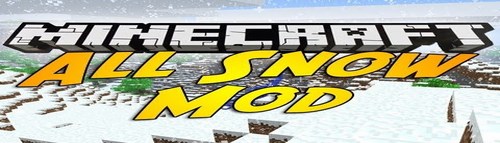  AllSnow Mod для Minecraft 1.7.10