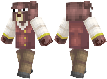 Скин Steampunk Bear для Minecraft