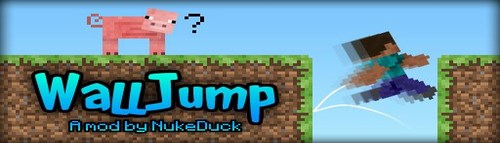  Wall Jump для Minecraft 1.7.10
