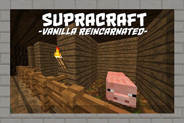 Ресурс-пак Supracraft Resource для Minecraft 1.7.10/1.7.9/1.7.2
