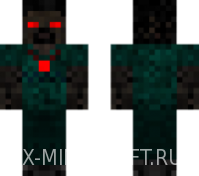 Скин темного херобрина для Minecraft