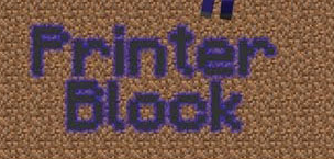 Printer Block [1.5.2]