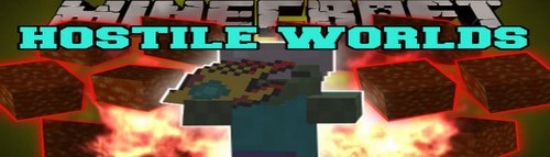  Hostile Worlds для Minecraft 1.7.10