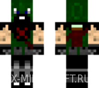 Скин лучника - Робин Гуд для Minecraft
