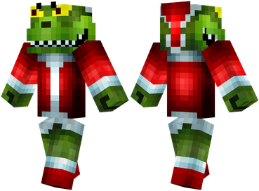 Скин Grinch для Minecraft