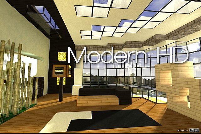 Ресурс пак Modern HD для Minecraft 1.8/1.7.10/1.7.9