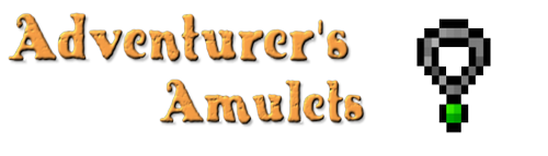  Adventurer's Amulets для Minecraft 1.7.10