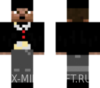 Скин Чарли Чаплина для Minecraft