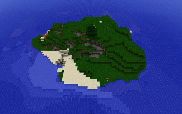 Карта Survival Island v1.0 | Original | GENUINE для Minecraft