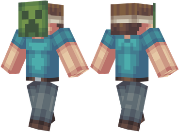 Скин Creeper Mask для Minecraft