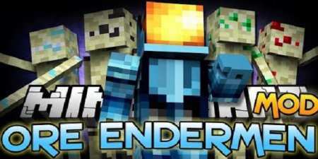 Ore Endermen для Minecraft 1.6.4