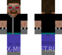 Скин крутого игрока для Minecraft