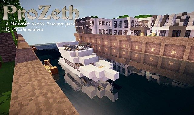 Ресурс пак ProZeth для Minecraft 1.8/1.7.10/1.7.9/1.6