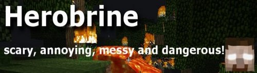  Herobrine для Minecraft 1.7.10