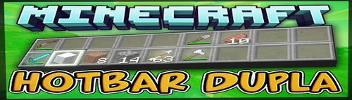  Dual Hotbars для Minecraft 1.7.10