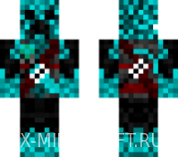 Скин водяного крипера для Minecraft