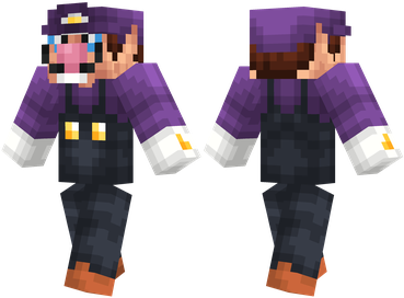 Скин Waluigi для Minecraft