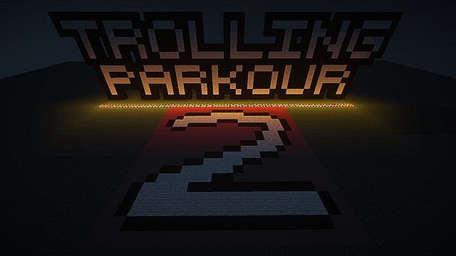 Карта Trolling Parkour 2 для Minecraft