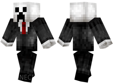 Скин Slenderman Creeper для Minecraft