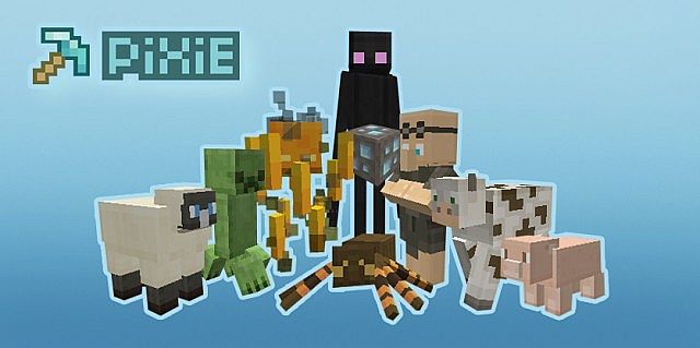 Текстуры Pixie 64x для Minecraft 1.7.2