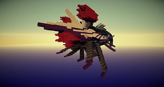 Карта Nelsadornian Battle Cruiser для Minecraft